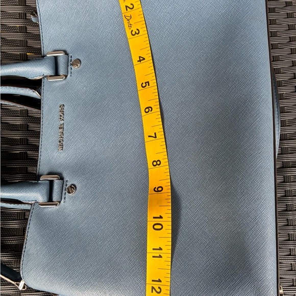 Michael Kors Bag,Michael Kors Sky Blue Satchel - Picture 6 of 14